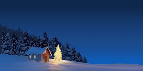 Salutation de Noël — Image vectorielle
