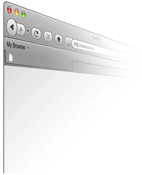 Browser venster — Stockvector