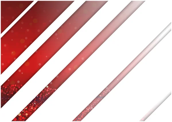 Background Abstract Red Glitter Grain White Diagonal Stripes Drop Shadow — Stock vektor