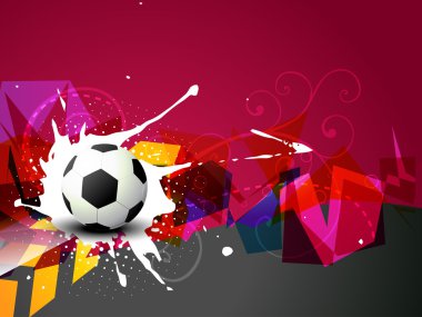 soyut futbol tasarım