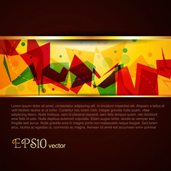 Plantilla vectorial — Vector de stock