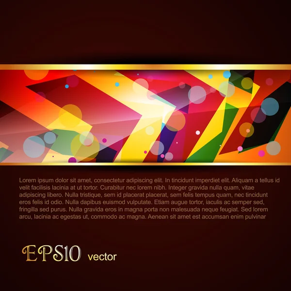 Vector template — Stock Vector