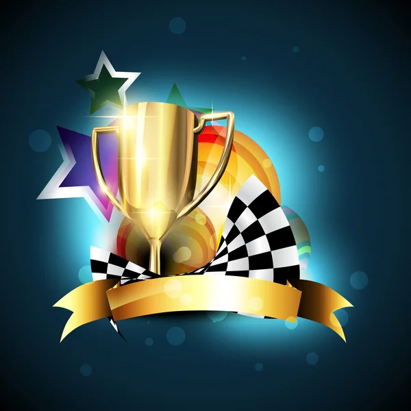 Trofeo Vector — Vector de stock