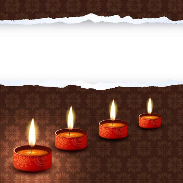 Diwali Hintergrund — Stockvektor