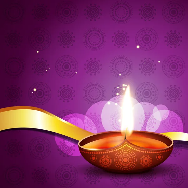 Festival hindou diya — Image vectorielle