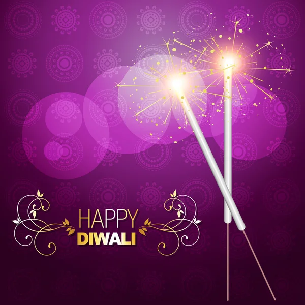 Diwali kraker — Stok Vektör
