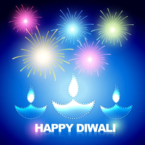 Fond de Diwali — Image vectorielle