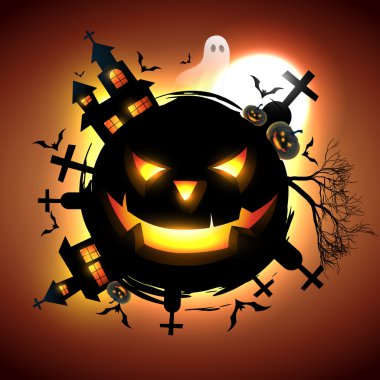 Cadılar Bayramı tasarım vektör