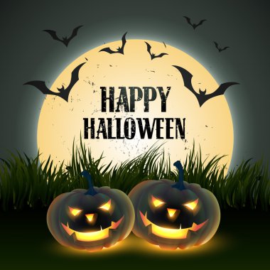 Korkunç cadılar bayramı tasarımı