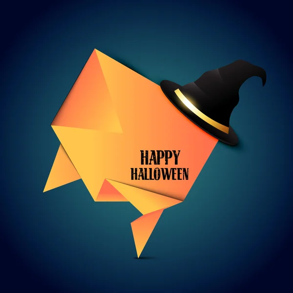 Chapeau vecteur halloween — Image vectorielle