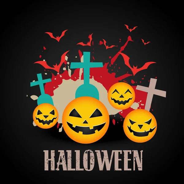 Resumo halloween arte —  Vetores de Stock