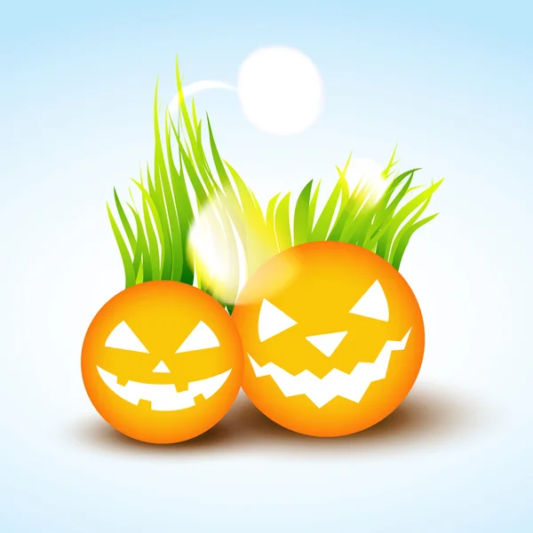 Vicces halloween design — Stock Vector