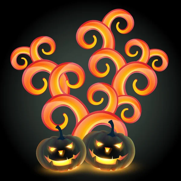 Creatieve halloween ontwerp — Stockvector