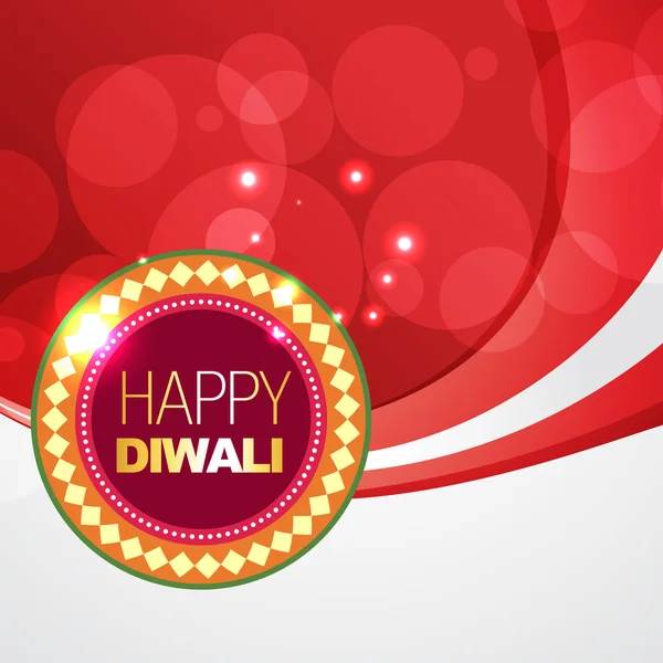 Fondo Diwali feliz — Archivo Imágenes Vectoriales