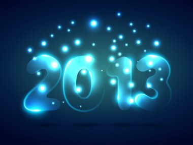 parlak yeni yıl tasarım