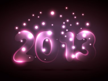 Neon tarzı yeni yıl