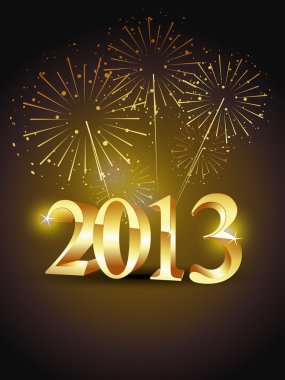 parlak altın yeni yıl