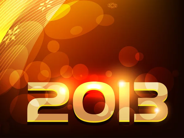 Ano novo feliz brilhante —  Vetores de Stock
