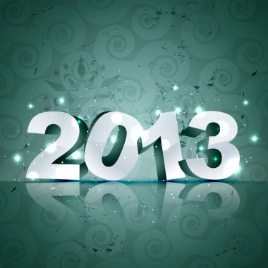 vektör mutlu yeni yıl tasarım