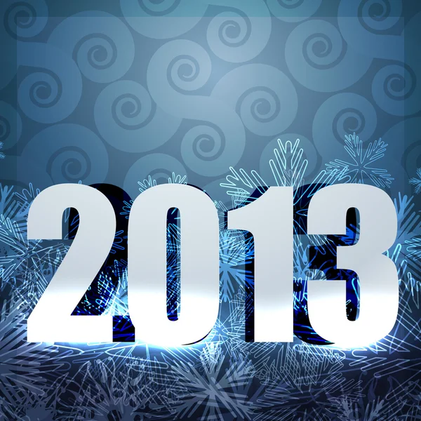 2013 新的一年的设计 — 图库矢量图片