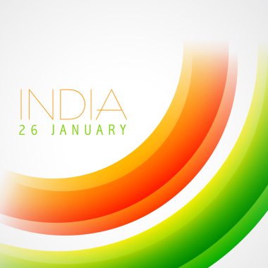 Hindistan bayrağı vektör