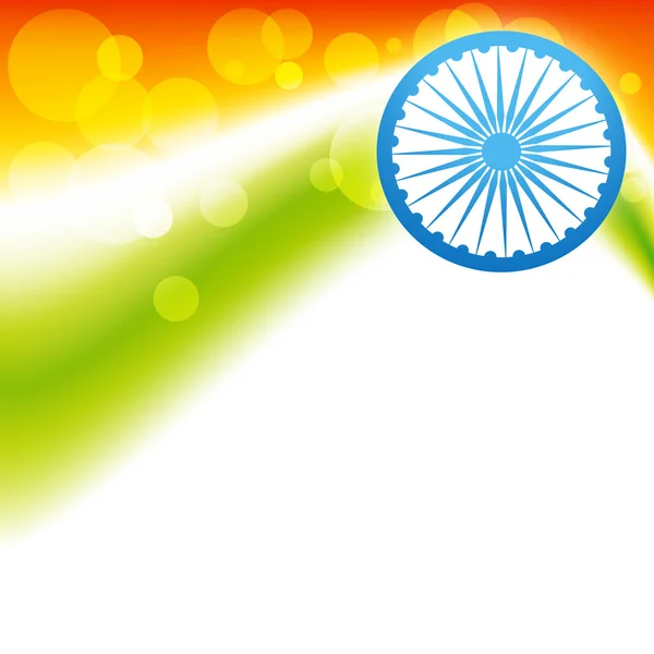 Indiase vlag vector — Stockvector