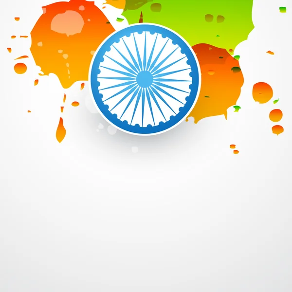 Vector indian flag — Stock Vector