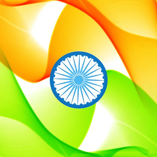 Indiase vlag — Stockvector