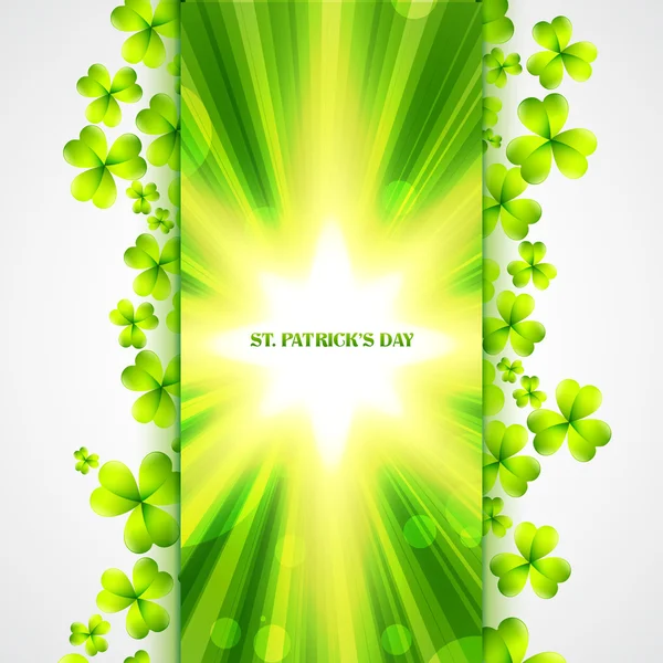 Design giorno di st Patrick — Vettoriale Stock