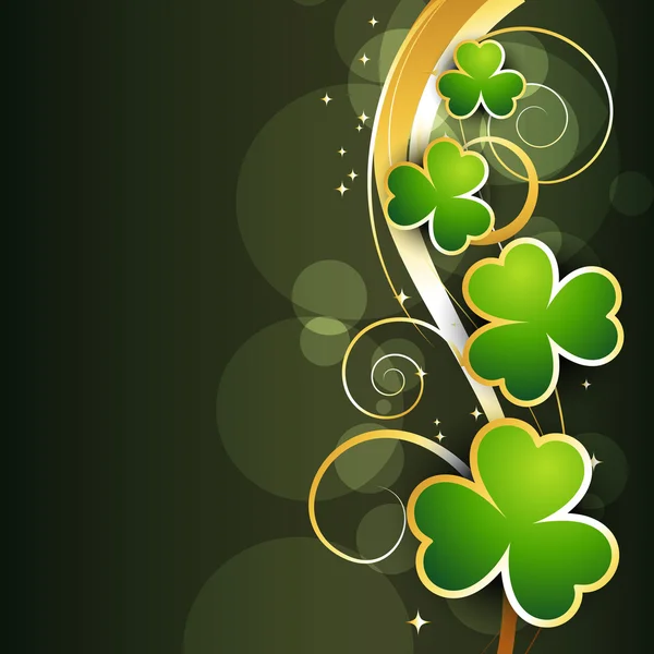 Hintergrund zum St. Patrick 's Day — Stockvektor