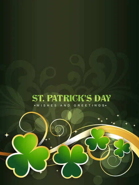 Saint patrick's day design — Stock Vector