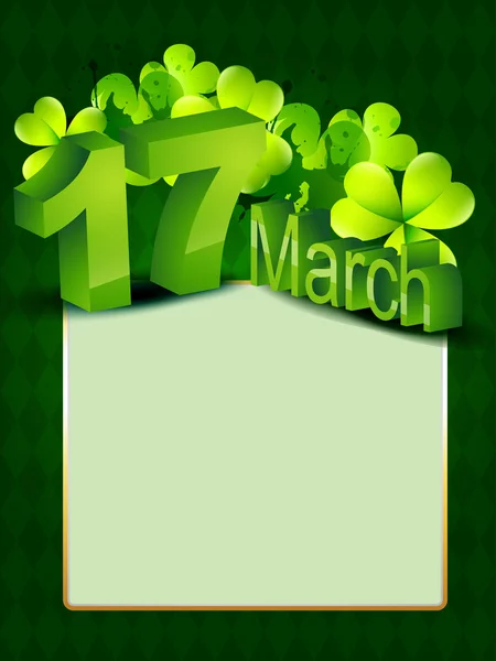 Saint patrick's day — Stock Vector