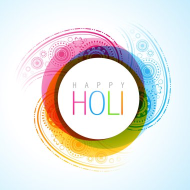 vektör holi festival