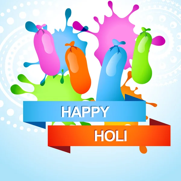 Colorat Holi fundal — Vector de stoc