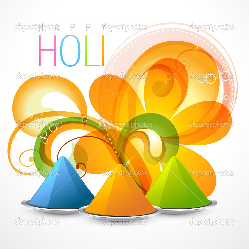 colorful holi festival