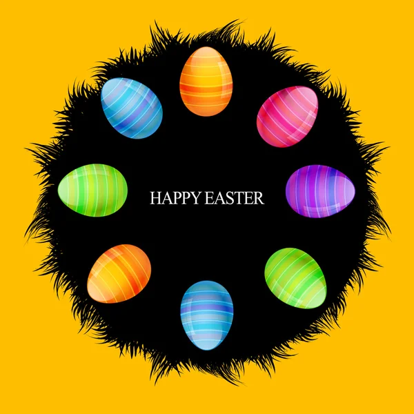 Easter eggs — Stock Vector