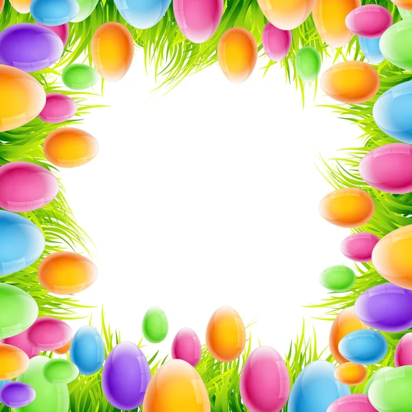 Renkli yumurta tasarım — Stok Vektör