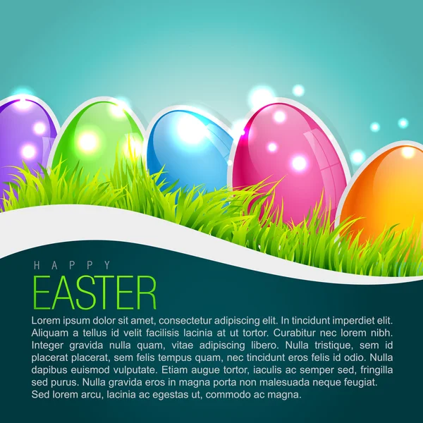 Easter background design — Stock Vector