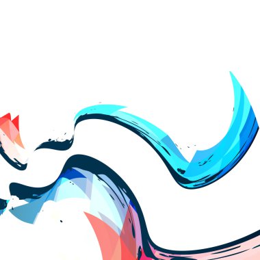 Soyut Dalga Arkaplanı