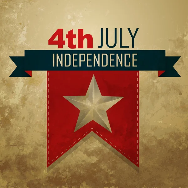 Giorno dell'indipendenza americana — Vettoriale Stock