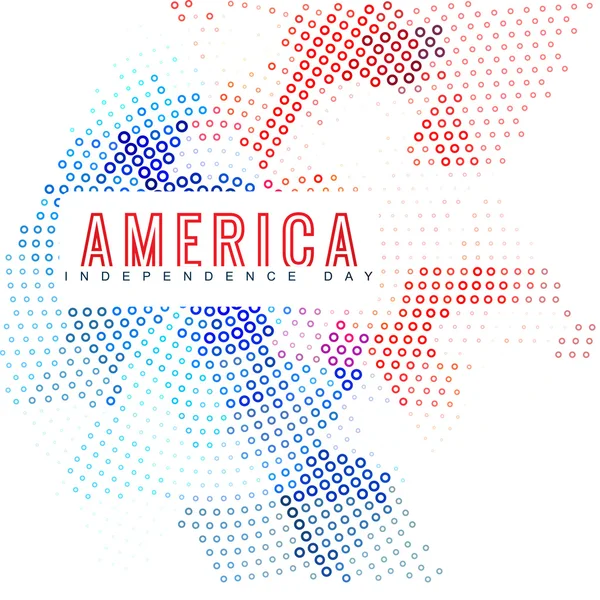 Ziua independentei americane — Vector de stoc