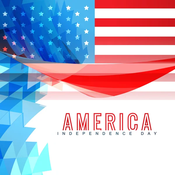 American independence day background — Stock Vector