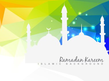 beautiful islamic background clipart