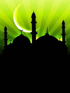 elegante fondo islámico