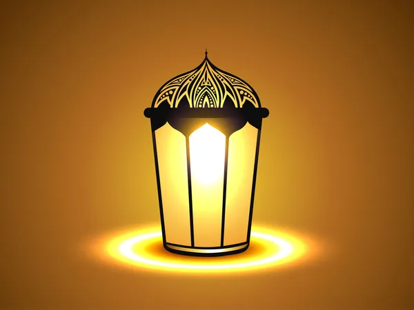 Lysande lampa — Stock vektor