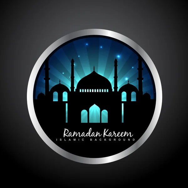 Ramadan kareem label — стоковый вектор