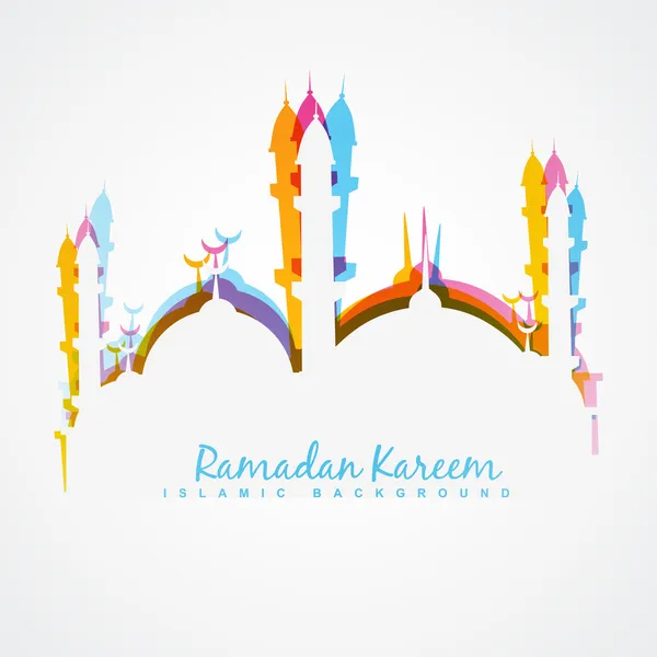 Ramadán Kareem ilustración — Vector de stock