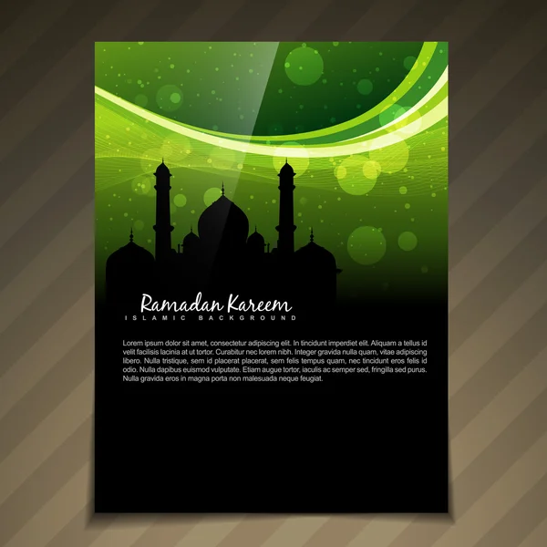 Hintergrund des islamischen Festes — Stockvektor