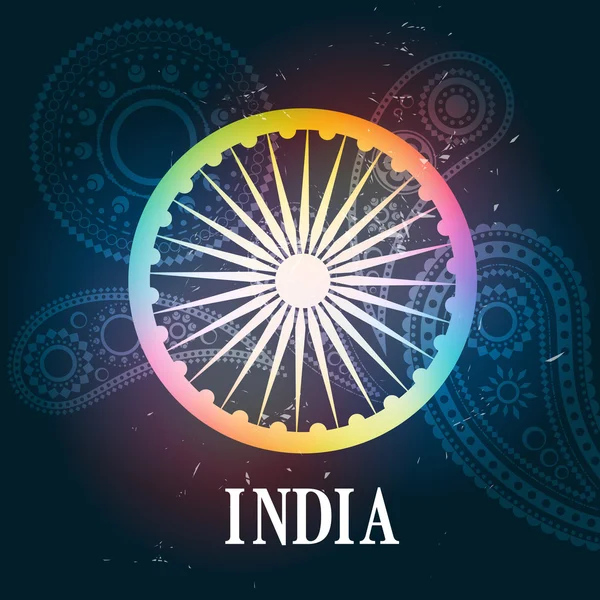 Fond de style indien — Image vectorielle