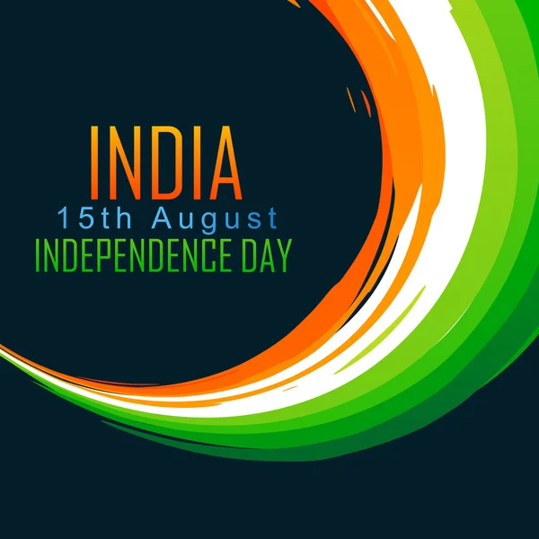 Dia da independência da Índia — Vetor de Stock